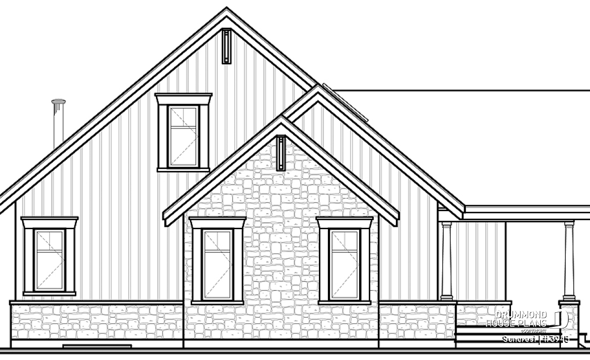 front elevation - Suncrest