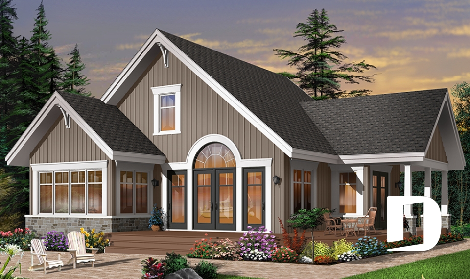 Rear view - BASE MODEL -  - Suncrest