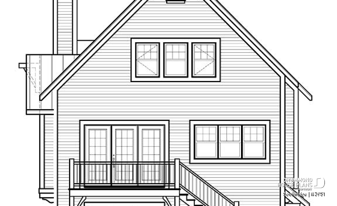 rear elevation - Southridge
