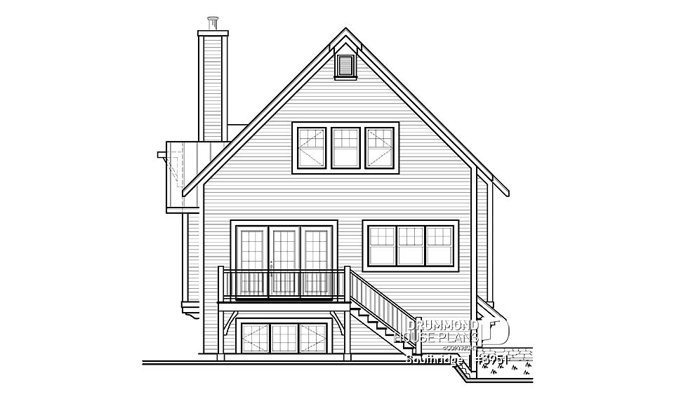 rear elevation - Southridge