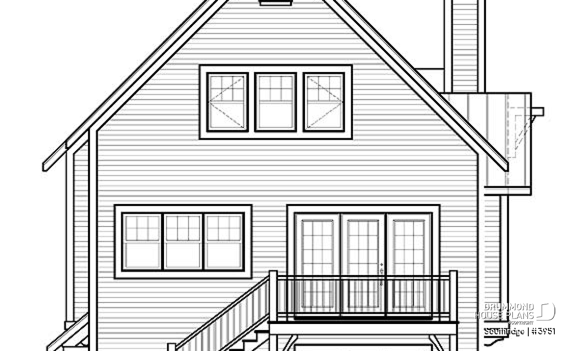 rear elevation - Southridge