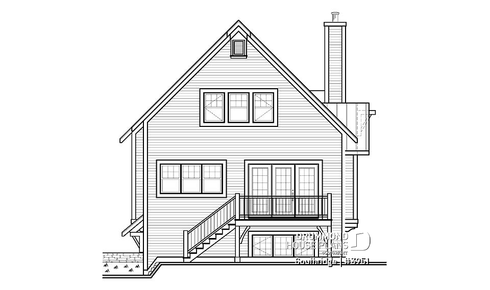 rear elevation - Southridge