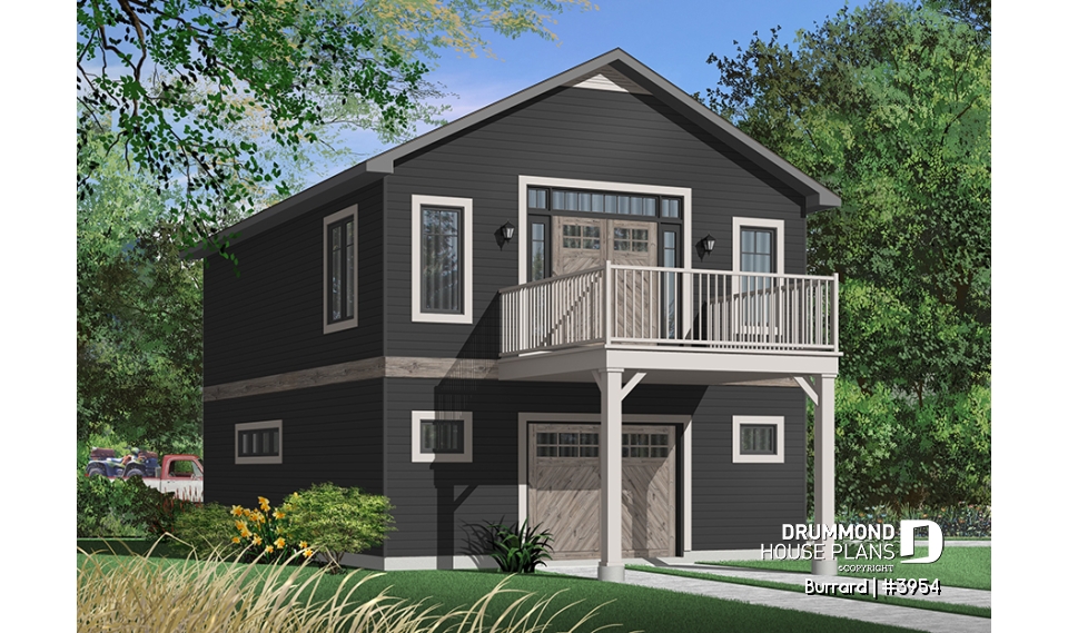 Color version 1 - Rear - Burrard