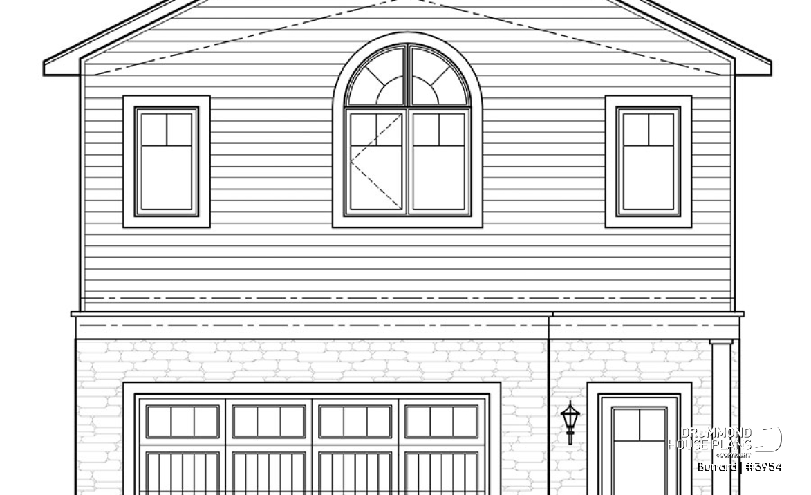 front elevation - Burrard