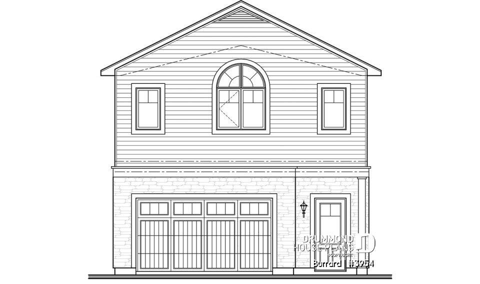 front elevation - Burrard