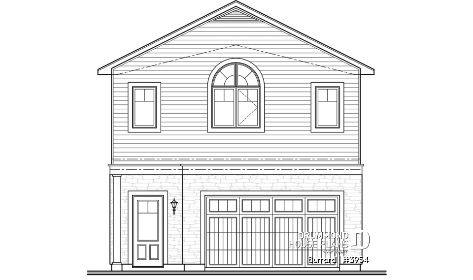 front elevation - Burrard