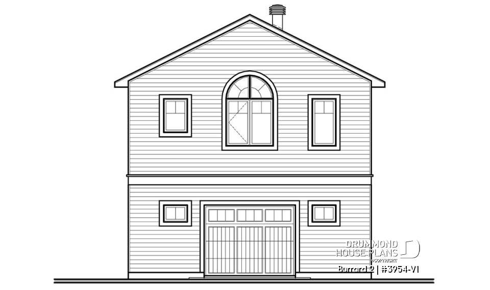 rear elevation - Burrard 2