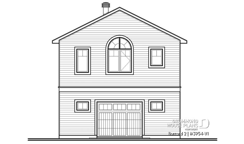 rear elevation - Burrard 2