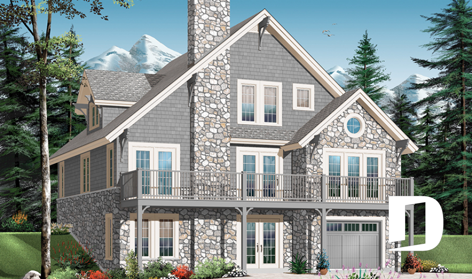 Rear view - BASE MODEL -  - Belmont