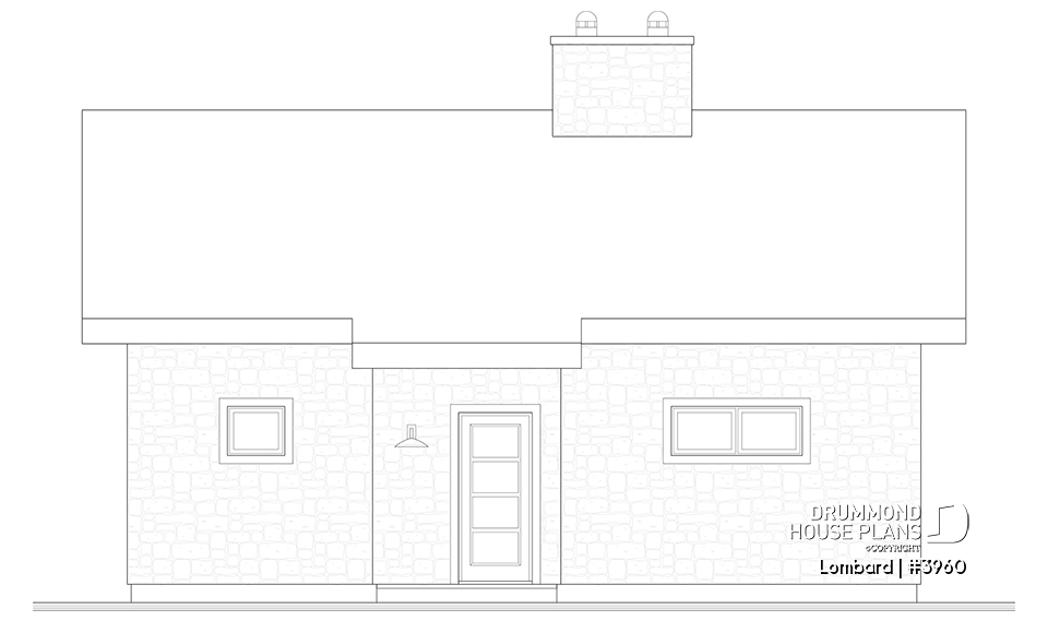 front elevation - Lombard