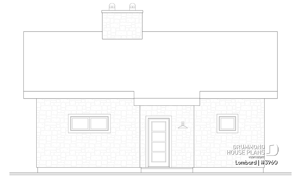 front elevation - Lombard