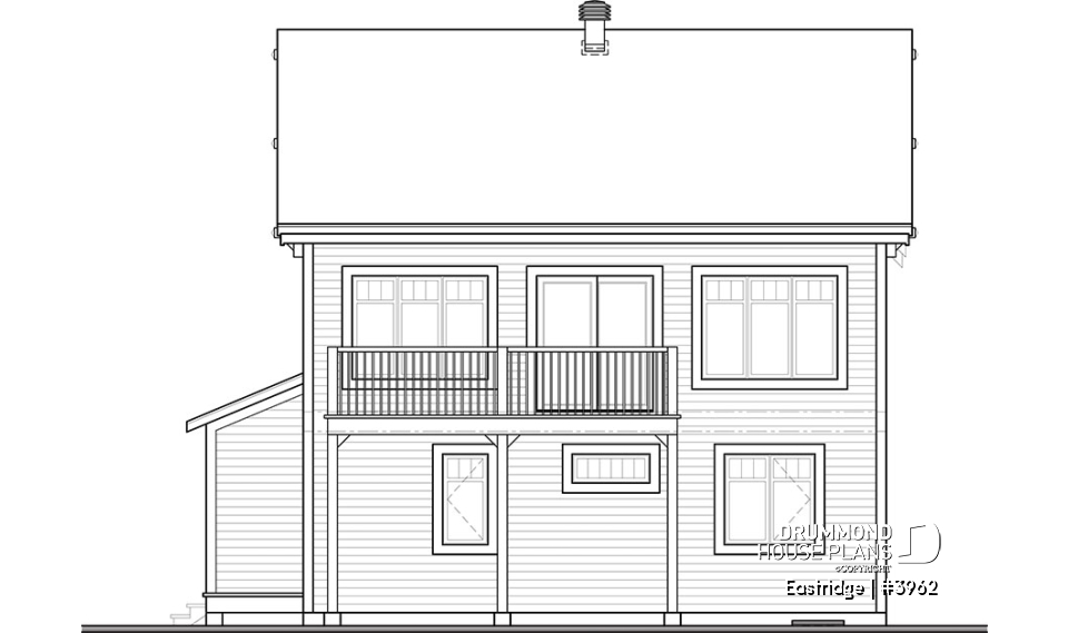 rear elevation - Eastridge