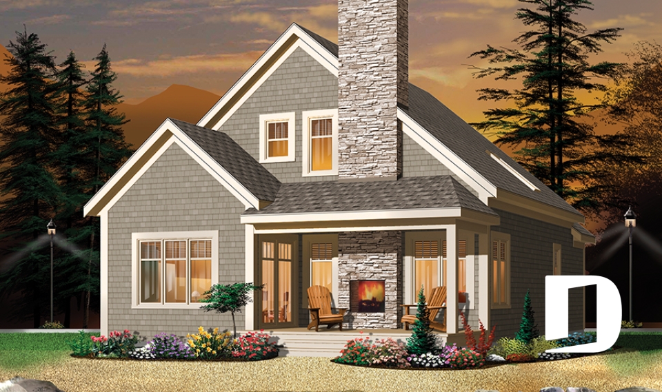 Rear view - BASE MODEL -  - The Fireside