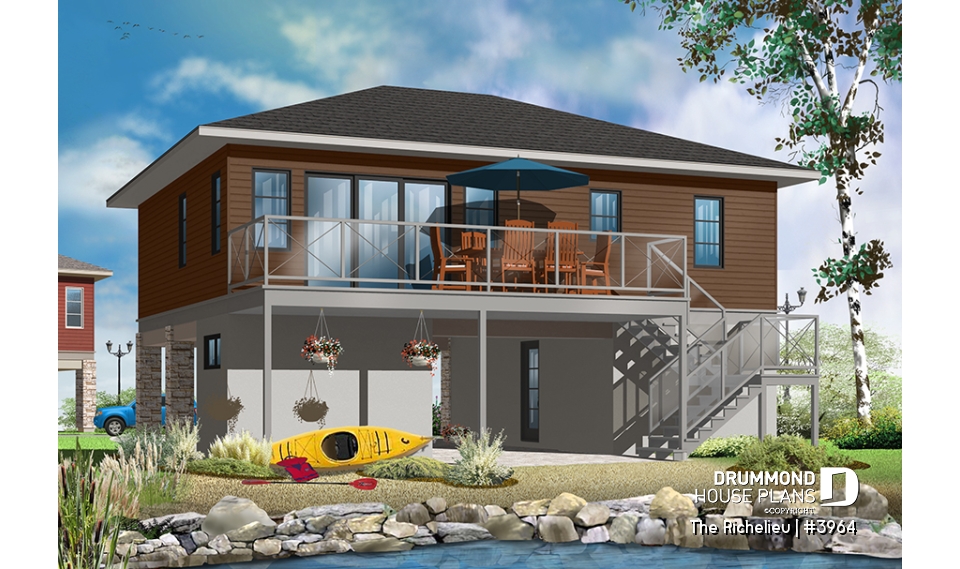 Rear view - BASE MODEL - The Richelieu