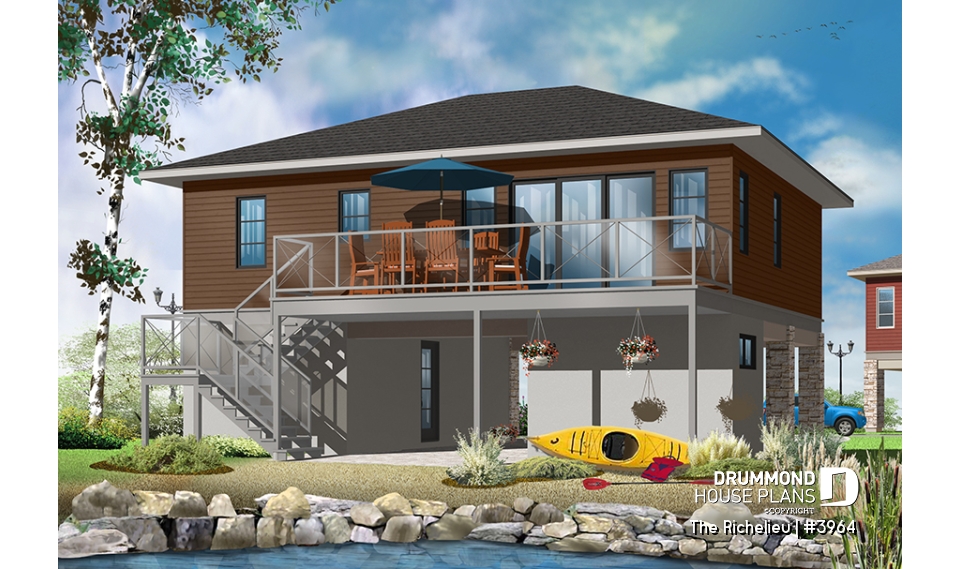 Rear view - BASE MODEL - The Richelieu