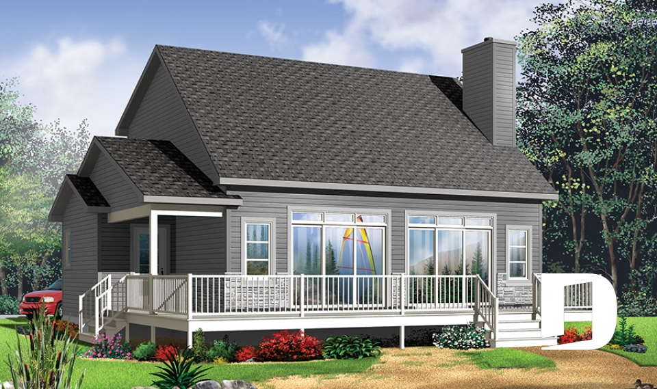 Rear view - BASE MODEL -  - Harbor