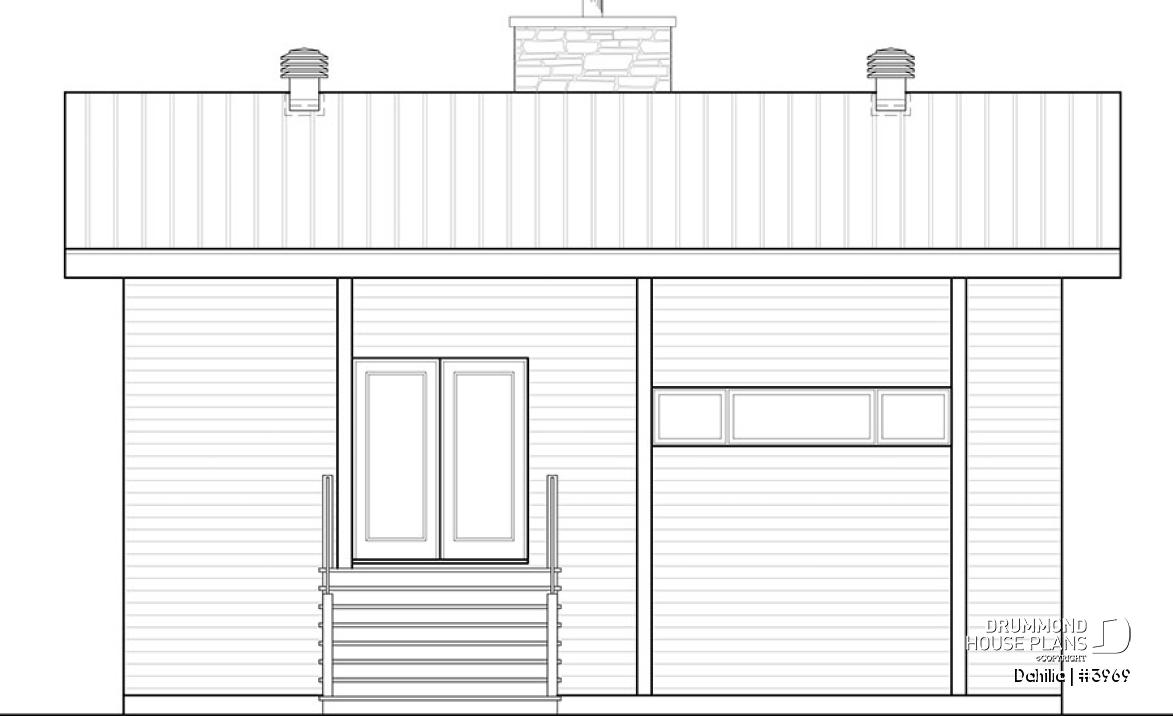front elevation - Dahilia