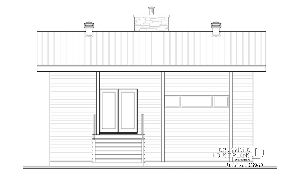 front elevation - Dahilia