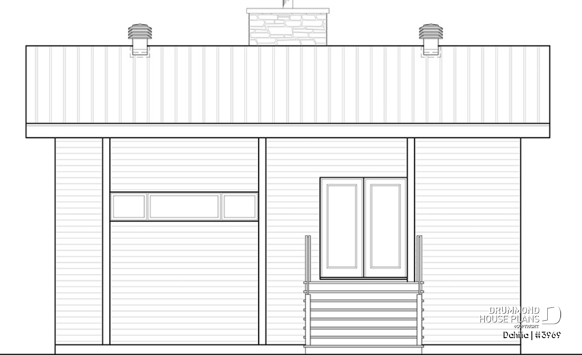 front elevation - Dahilia
