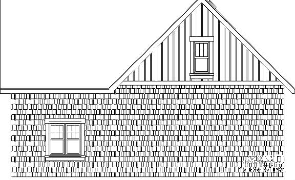 rear elevation - The Housemate