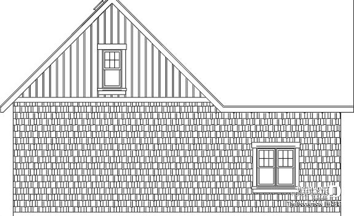 rear elevation - The Housemate