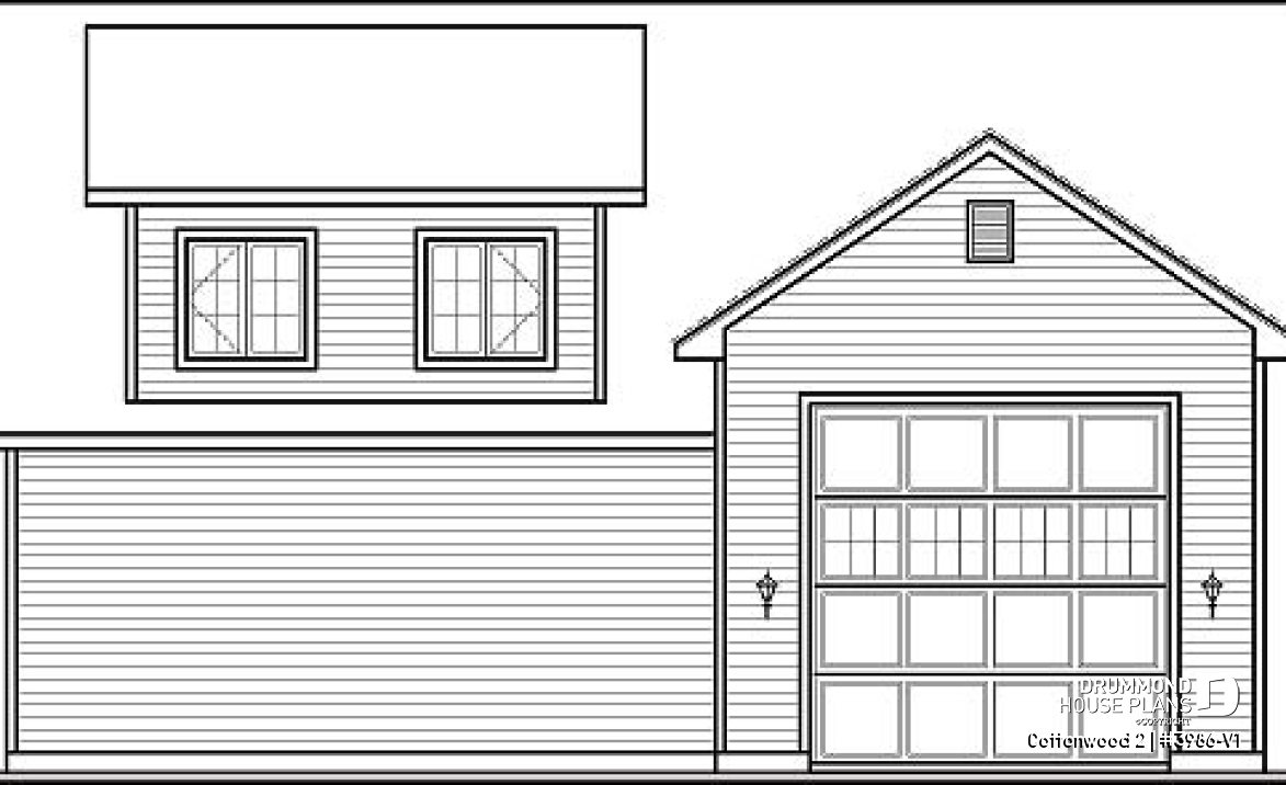 rear elevation - Cottonwood 2
