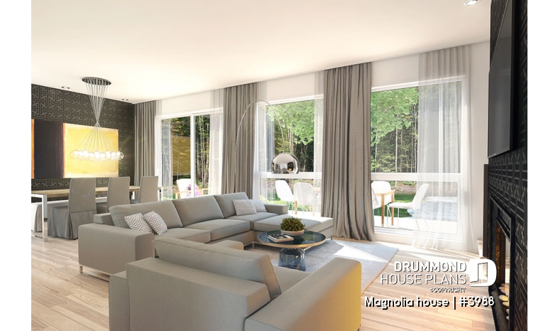 Photo Living room - Magnolia house