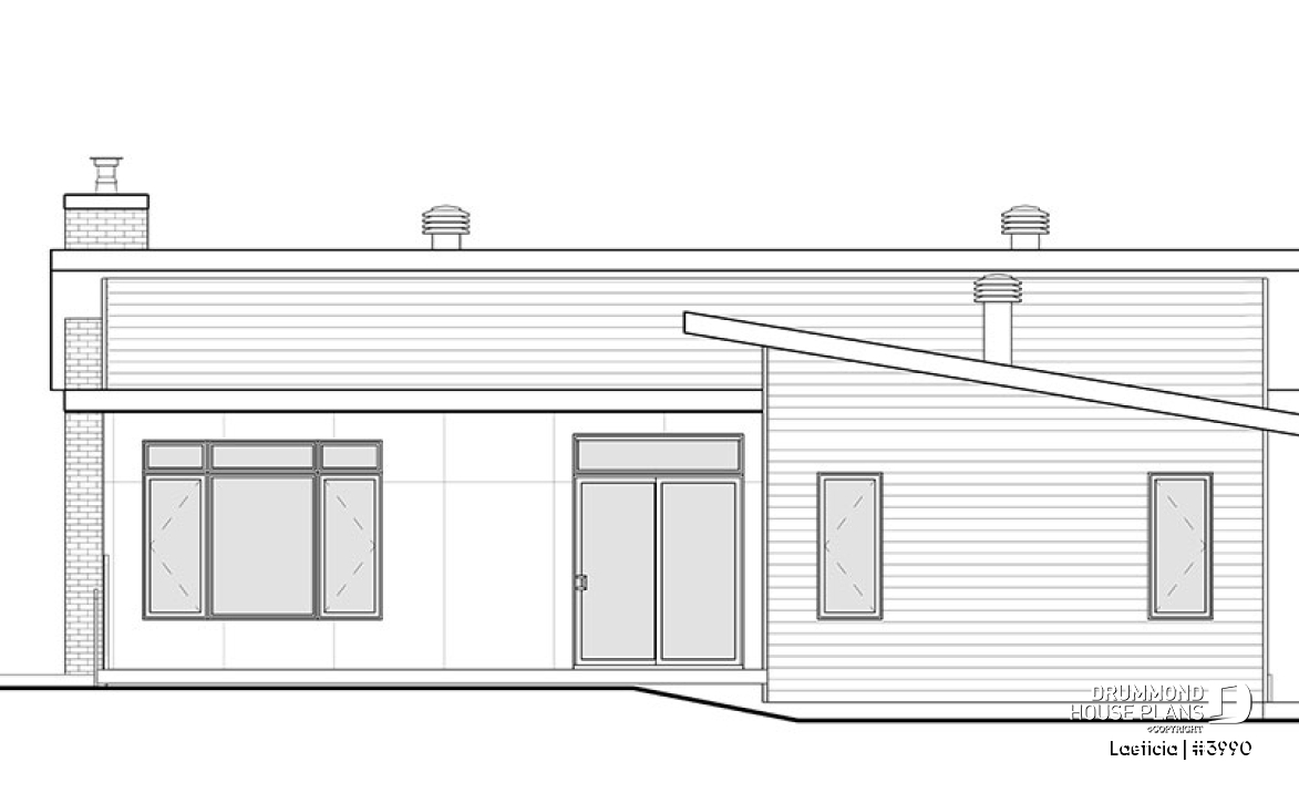 rear elevation - Laeticia
