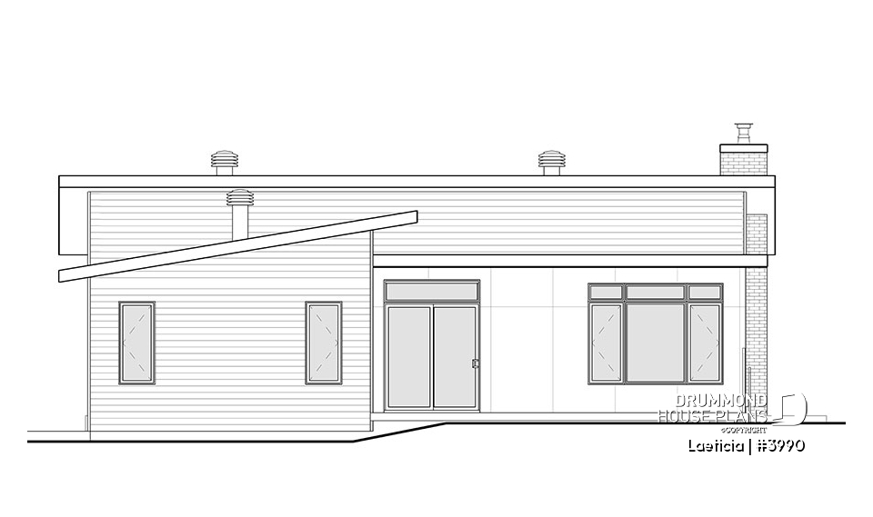 rear elevation - Laeticia