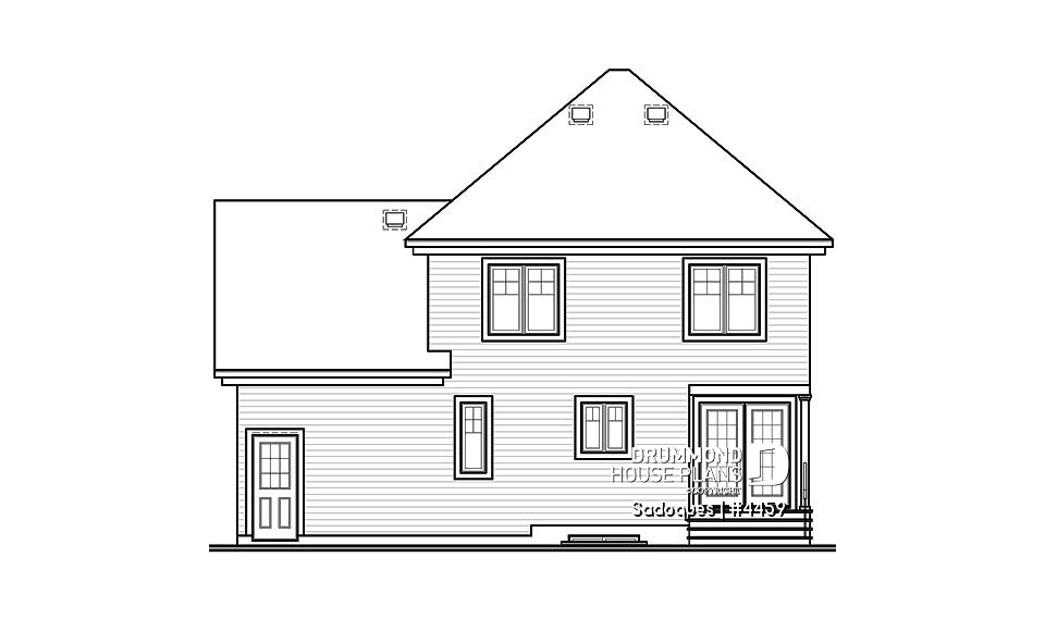 rear elevation - Sadoques