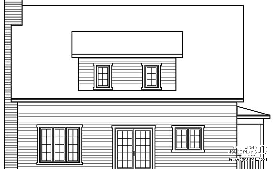 rear elevation - Beausejour 2