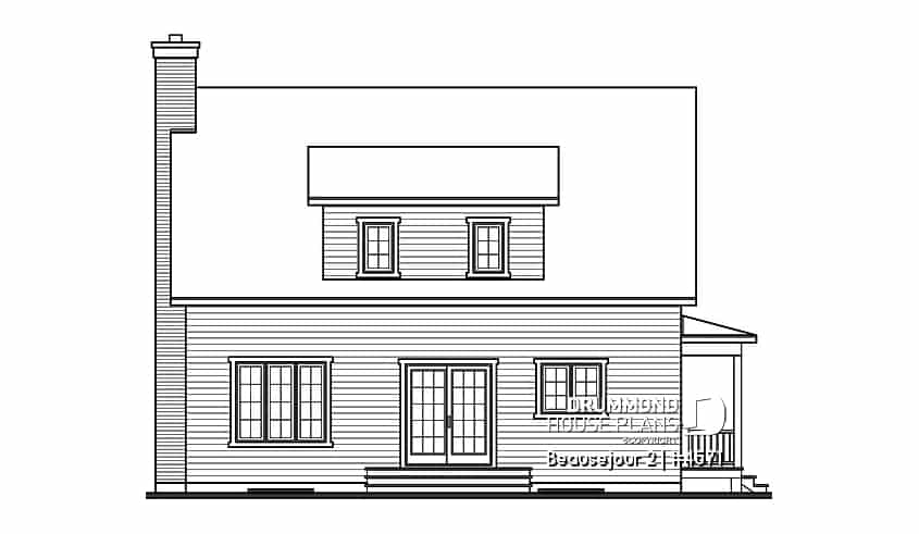 rear elevation - Beausejour 2