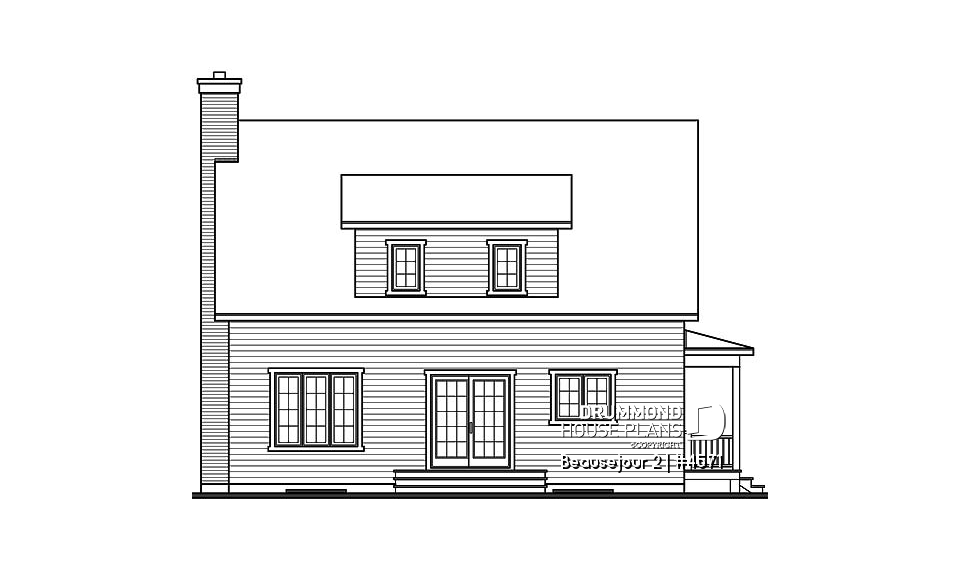 rear elevation - Beausejour 2