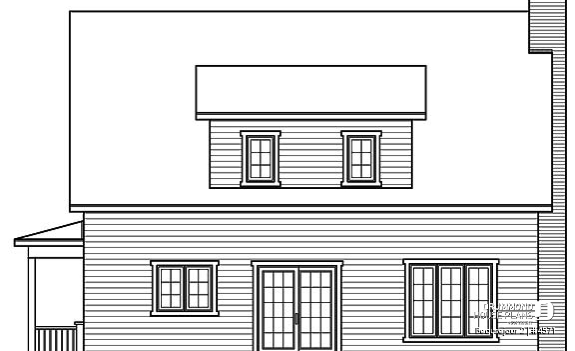 rear elevation - Beausejour 2
