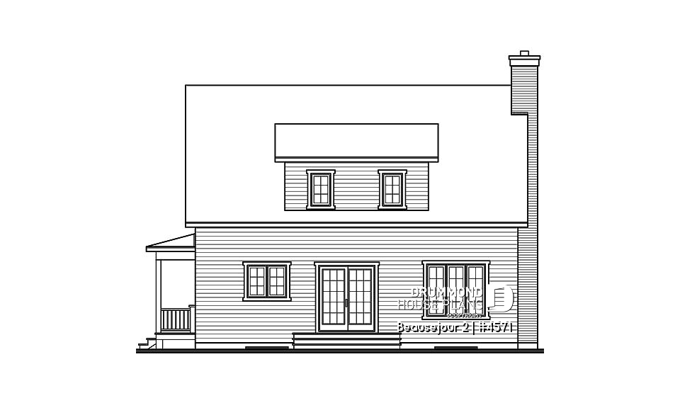 rear elevation - Beausejour 2