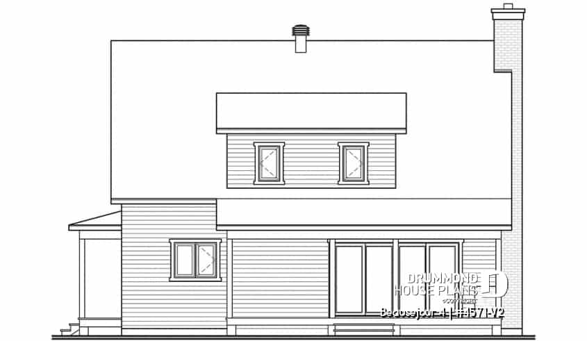 rear elevation - Beausejour 4