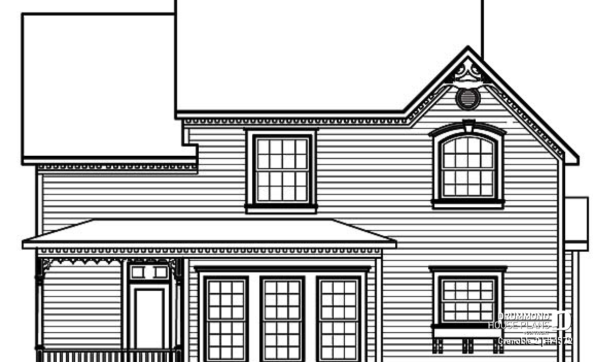 rear elevation - Grenoble 2