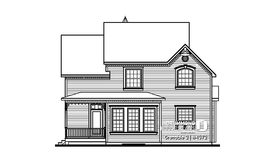 rear elevation - Grenoble 2