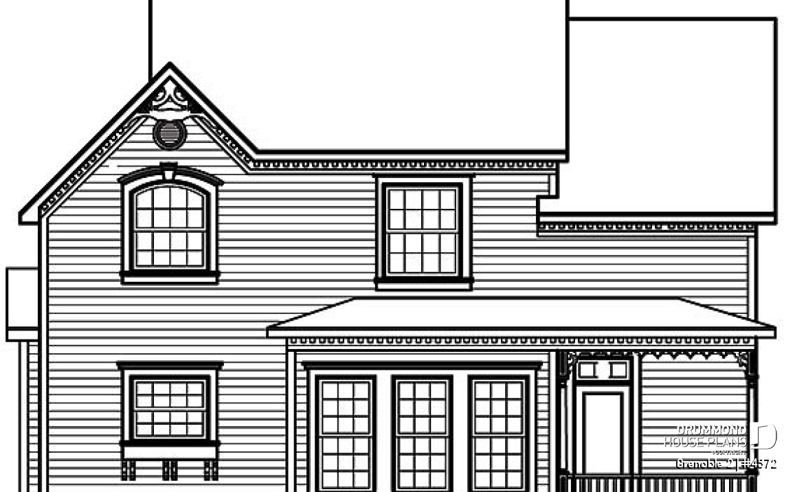 rear elevation - Grenoble 2