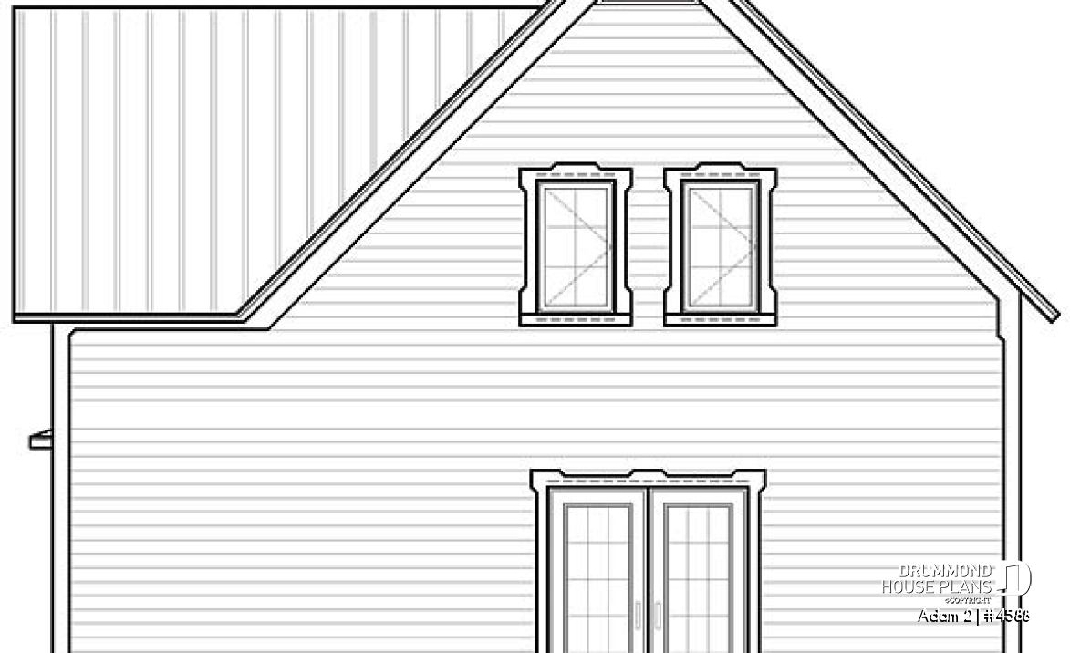 rear elevation - Adam 2