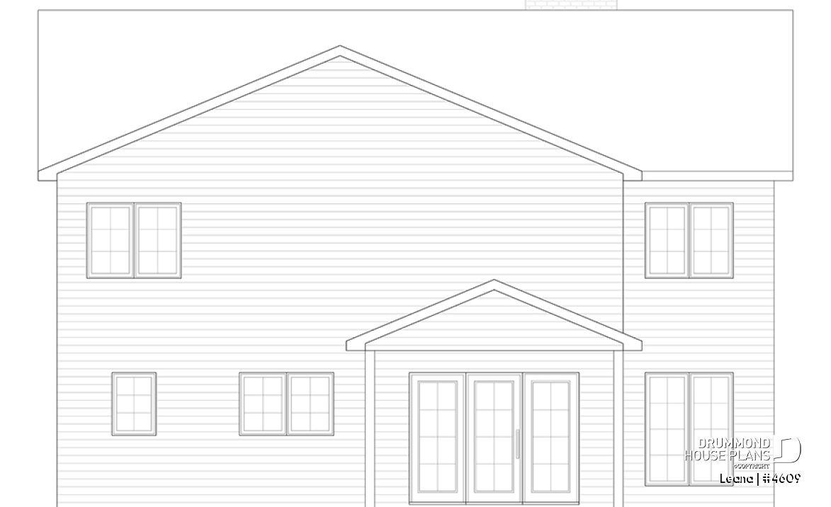 rear elevation - Leana