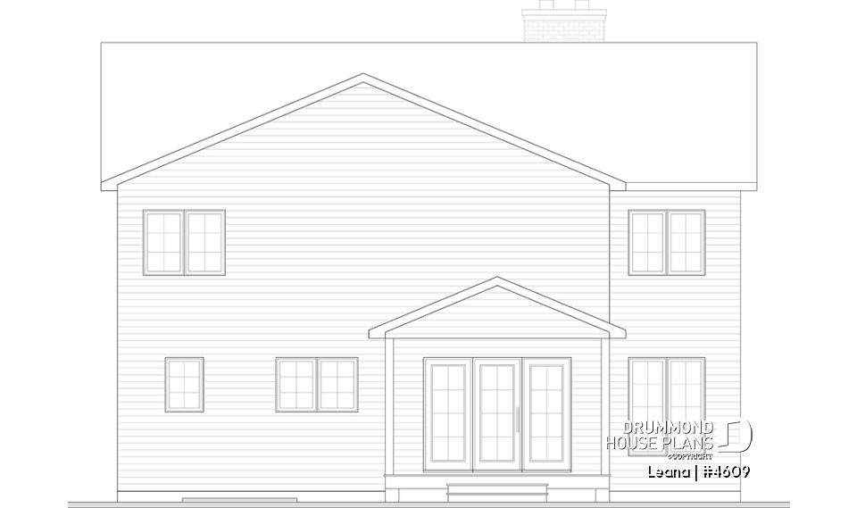 rear elevation - Leana