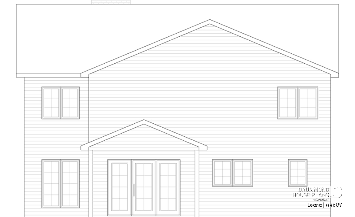 rear elevation - Leana