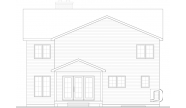 Vignette rear elevation - 4609