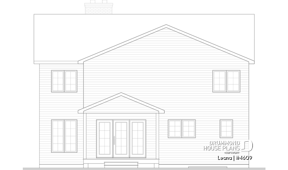rear elevation - Leana