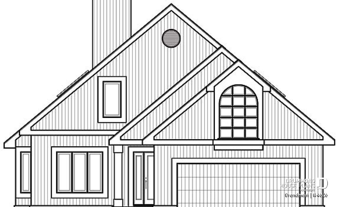 front elevation - Grandmont