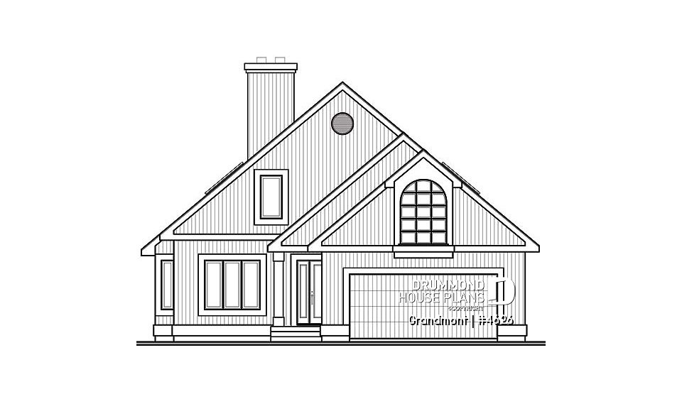 front elevation - Grandmont