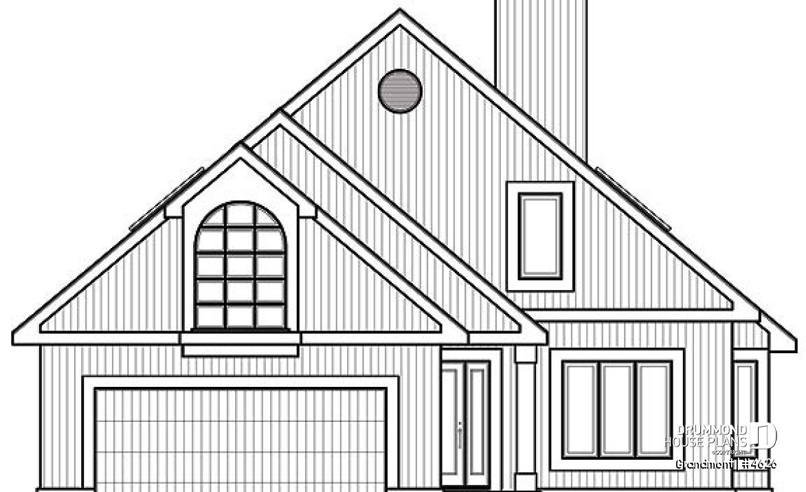 front elevation - Grandmont