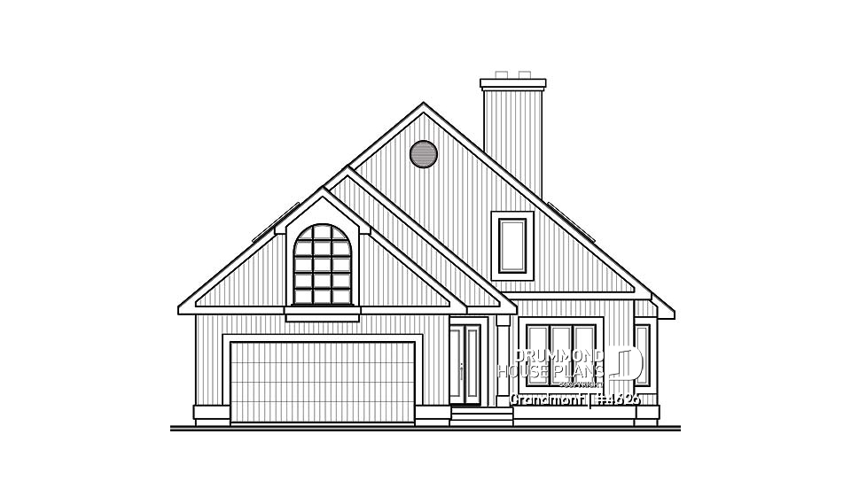 front elevation - Grandmont