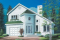front - BASE MODEL - Modern 2-storey house plan with open floor plan concept - Foville
